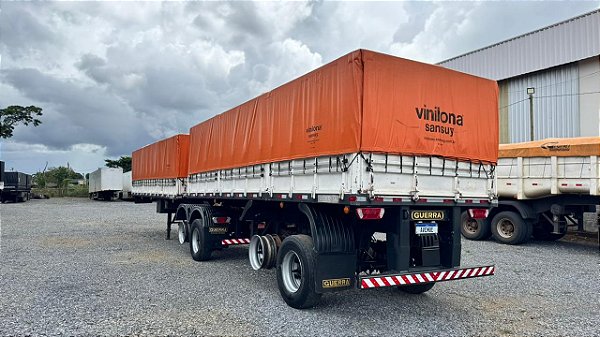 Carreta Bitrem Graneleiro Guerra 2009/10 S / Pneus