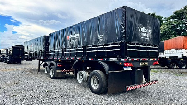 Carreta Bitrem Graneleiro Randon 2012/12 S / Pneus