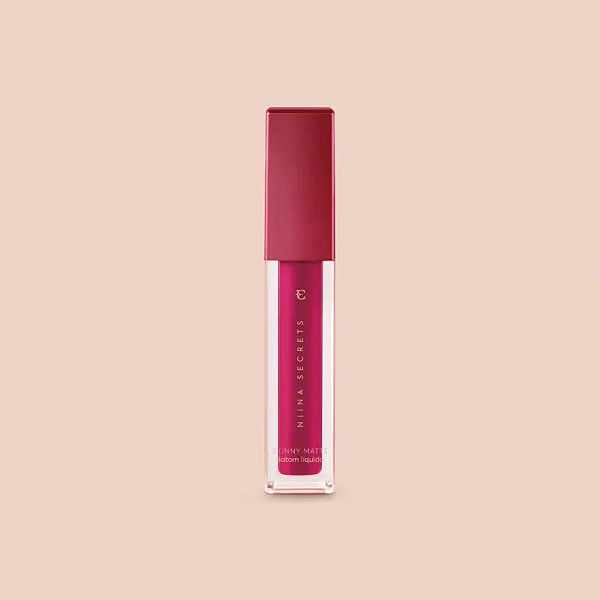 Batom Líquido Pink Peonia Niina Secrets Skinny Matte 5ml