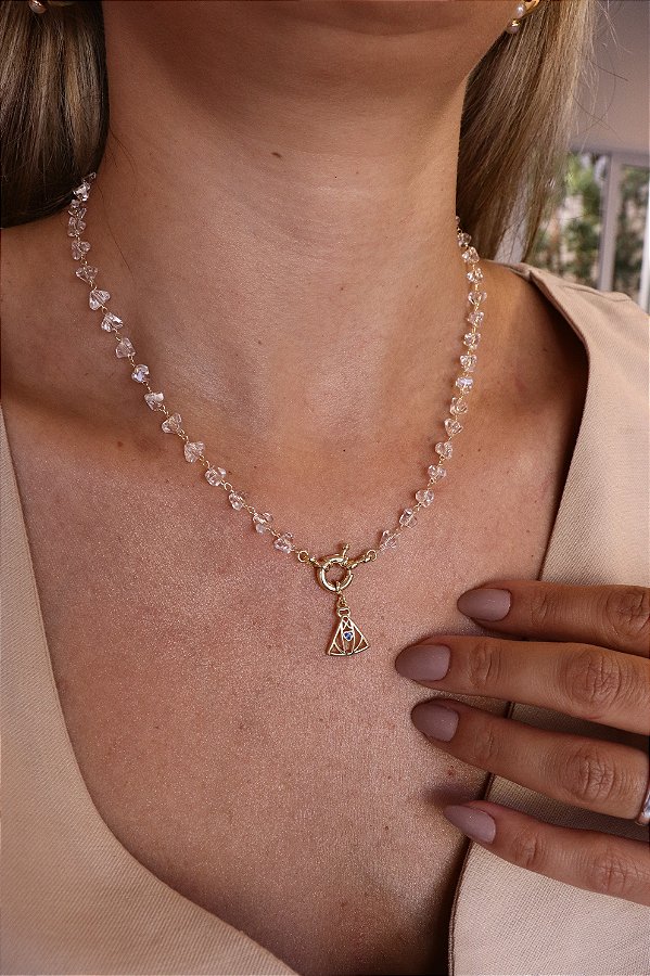 Colar Cristal Ns. Senhora
