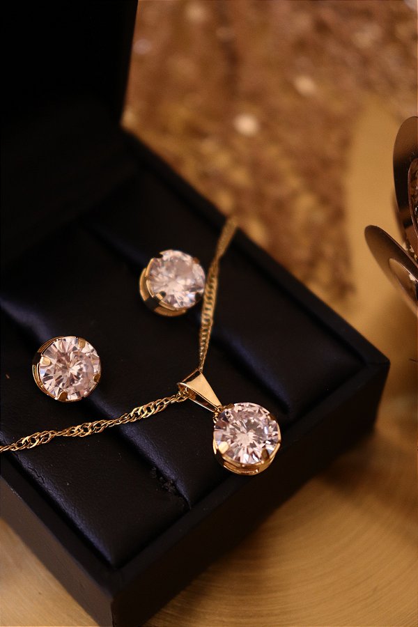 Conjunto Solitário Premium