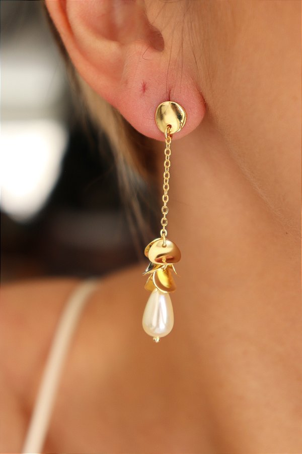 Brinco Pêndulo Minimalista