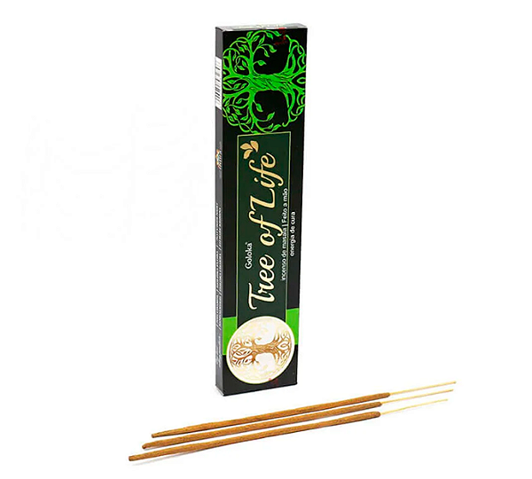 Incenso Goloka Tree Of Life - "Energia de Cura" 15g