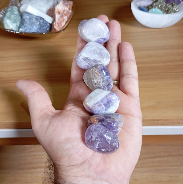 Ametista Rolada P - "Espiritualidade e Intuição"