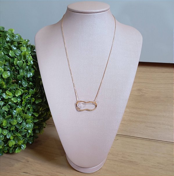 Colar Curto Ellos Quartzo Rosa - "Amor Próprio, Perdão e Gratidão"