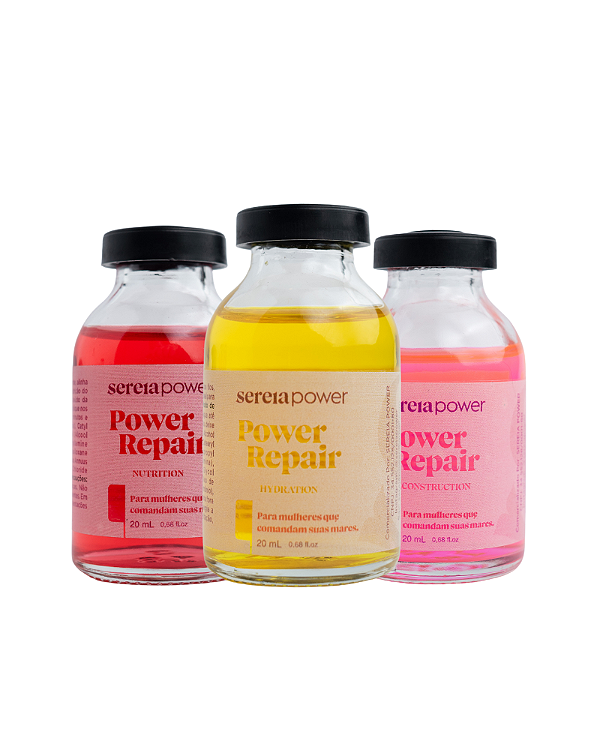 Kit Cronograma Capilar (Recupere, Nutra e Reconstrua)