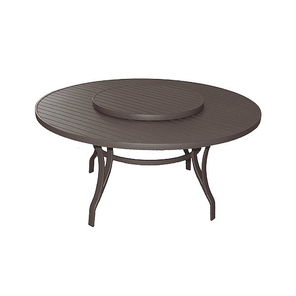 Mesa Ripada 1,60m com Giro Externo em Alumínio