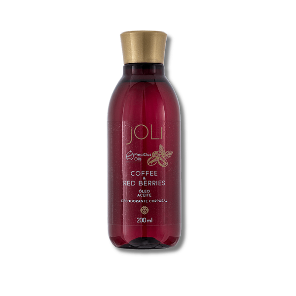 Óleo Desodorante Corporal Joli Café e Frutas Vermelhas 200ml