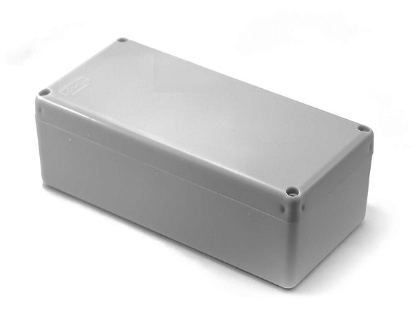 Caixa Passagem Pvc 190mmx90mmx69mm Cftv Contatores Alarmes