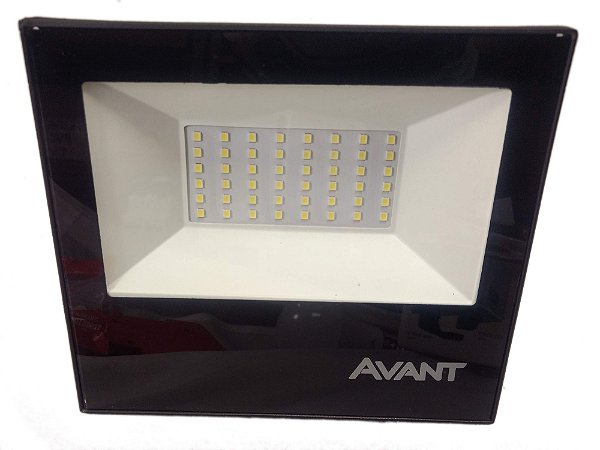 Refletor De Led 50w Avant Alta Qualidade Luz Branca slim