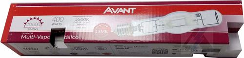 Lâmpada Vapor Metálico Avant Tubular 400w  Branca