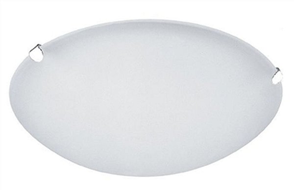 Plafon Avant Sobrepor Para 2 Lâmpadas Presilha Pvc