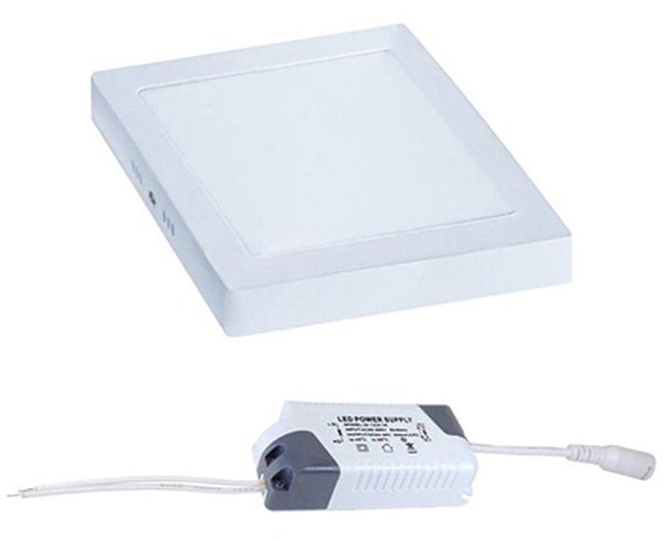 Painel led Sobrepor Quadrado 6w Avant