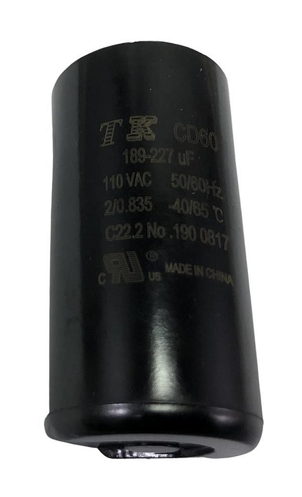 Capacitor bobina Partida De Motores 189-227-110v TK