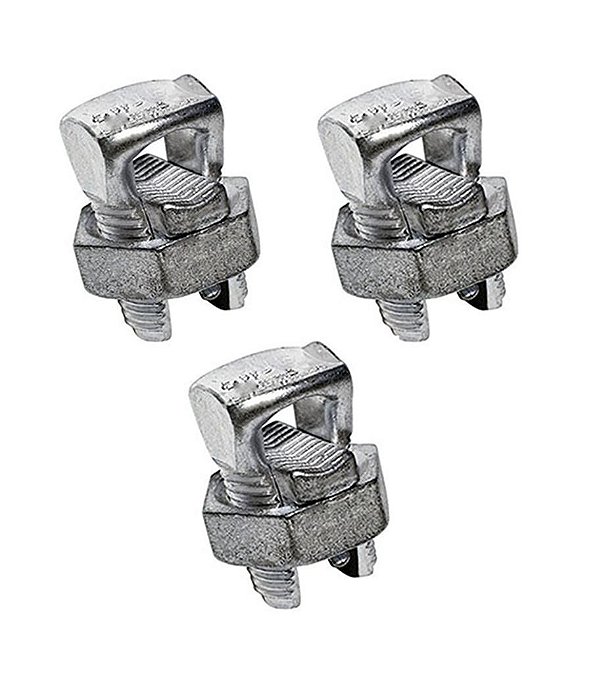 Conector parafuso fendido Split Bolt 50mm com 3und