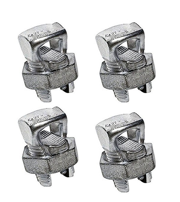 Conector parafuso fendido Split Bolt 16mm com 4und