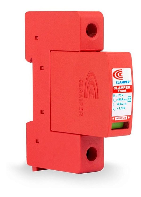 Protetor Surto Dps Clamper Anti Raio Vcl Front 175v 45ka C/2