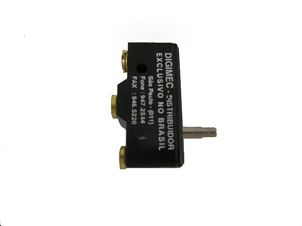 Microruptor Chave Fim De Curso Botão Longo 15a, 125-250v