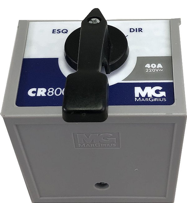 Chave Reversora Margirius 40a Cr-840 Função Mono Trifásica