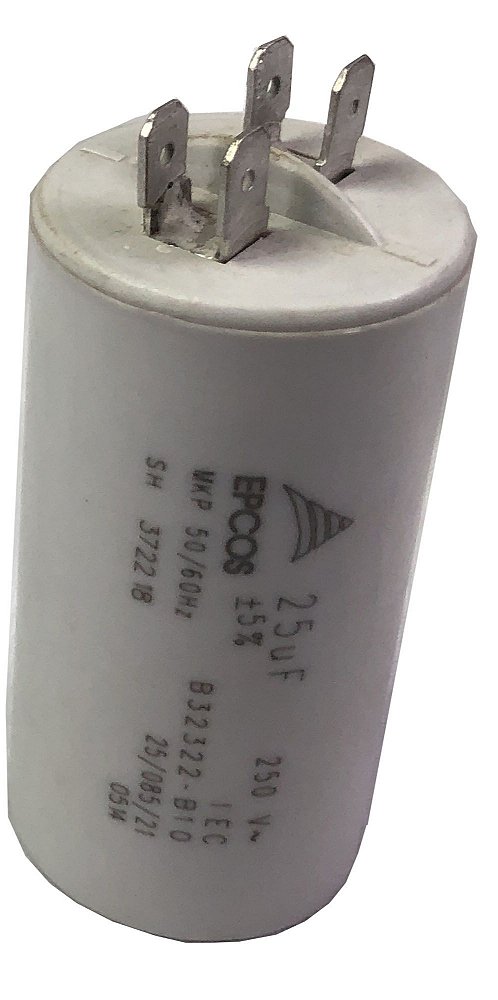 Capacitor permanente 25mF T.DP 250V Epcos