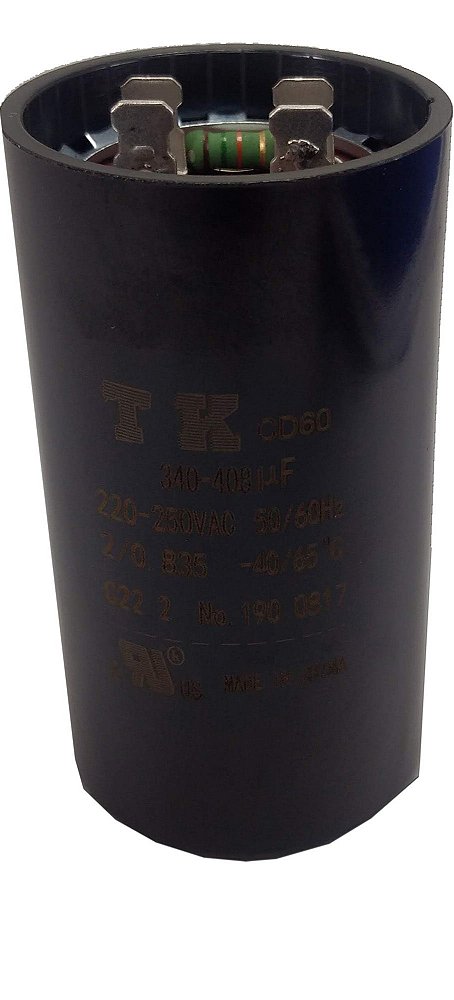 Capacitor de partida de motores TK 340-408- 220V