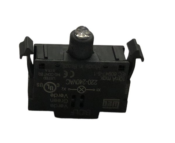 Bloco de iluminação Linha CSW Weg LED verde 220v