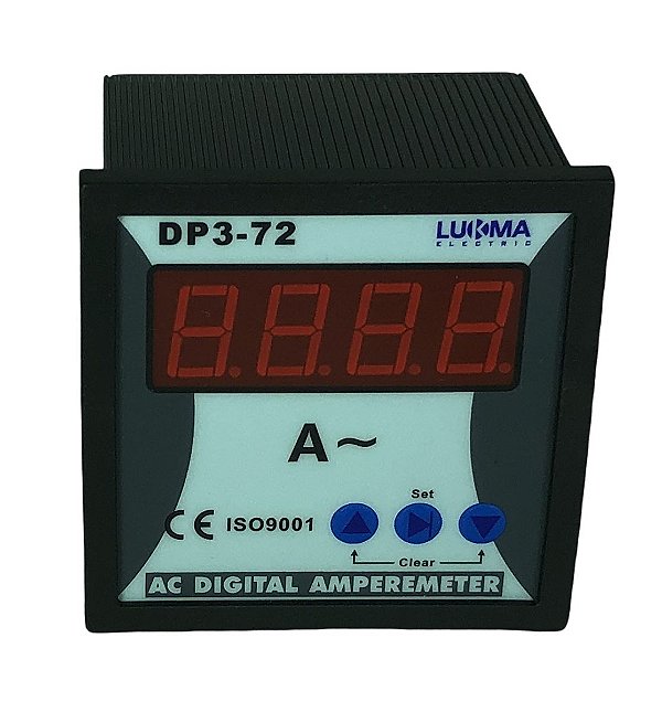 Amperimetro digital Lukma 72x72