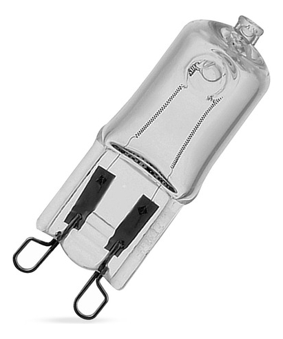 Lâmpada Halógena Bipino Clara 40w 127v Luz Amarela Ourolux