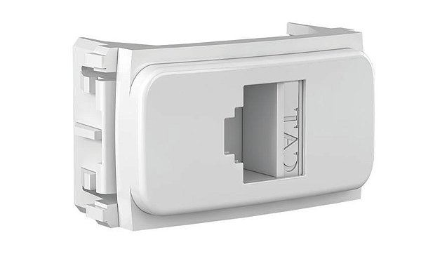 Módulo tomada de rede informática RJ-45 CAT5 Weg Composé