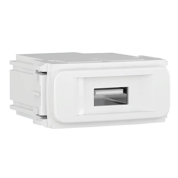 Módulo carregador USB Weg Composé branco bivolt