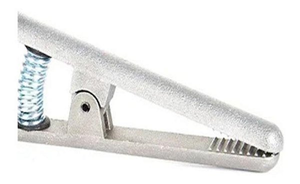 Garra Negativa De Alumínio Para Solda 300a Elite