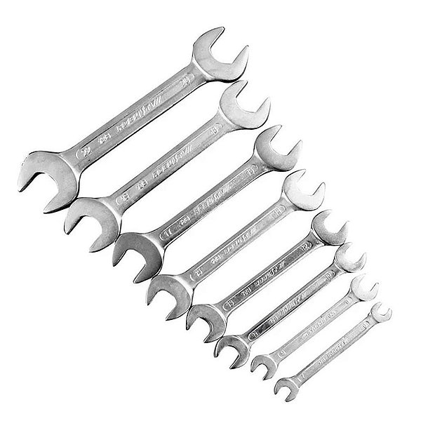 Jogo De Chave Fixa 6 A 22Mm 8 Pçs Worker