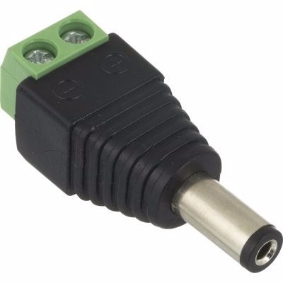 Plug P4 Kre Com Borne Entrada De Energia Em Câmera E Ou C/2