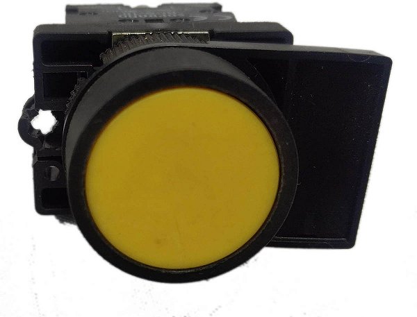 Botoeira  pulso soprano-função Liga NA-NO Amarelo C/Plaqueta
