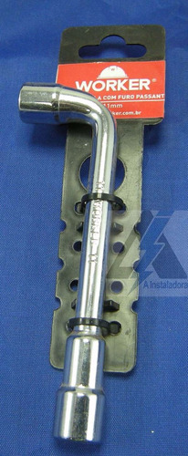 Chave De Biela Vasada - Com Furo Passante - Worker 11mm