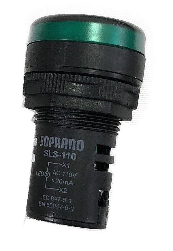 Sinaleiro Led Soprano 110v Cores