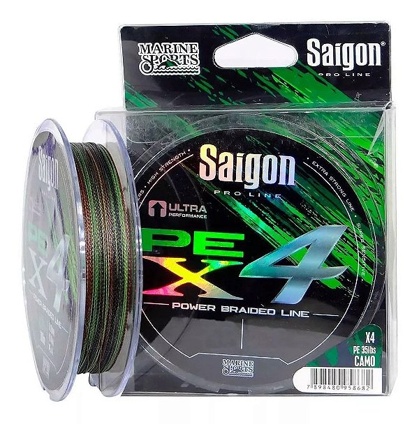 Linha Multifilamento Saigon X4 Verde