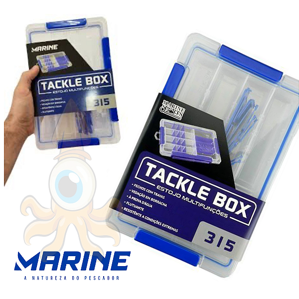 Caixa para Iscas Impermeável Marine - MS 315