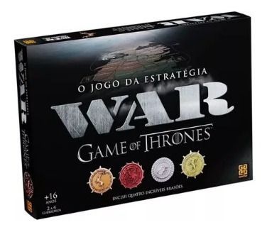 War Game Of Thrones - Jogo De Tabuleiro Grow