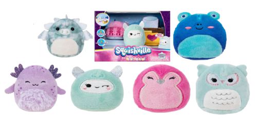 Squishville - Mini Squishmallow + 2 Acessórios
