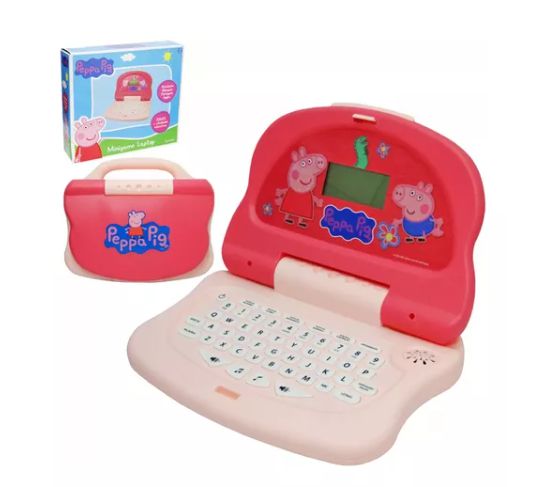 Brinquedo Laptop Infantil Minigame Peppa Pig - Candide