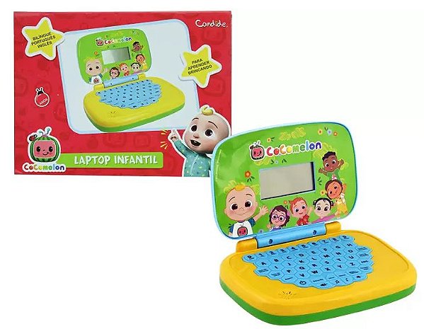 Laptop De Atividades Cocomelon Bilingue Candide
