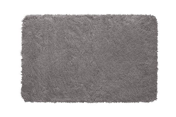 Tapete Poliéster Liso Beira De Cama Melody Jolitex Bege 47x90