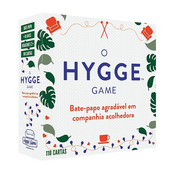 O Hygge Game - Cartas de Quebra-Gelo do Hygge Games - Jogo de Bate-Papo, Para Casais e Família