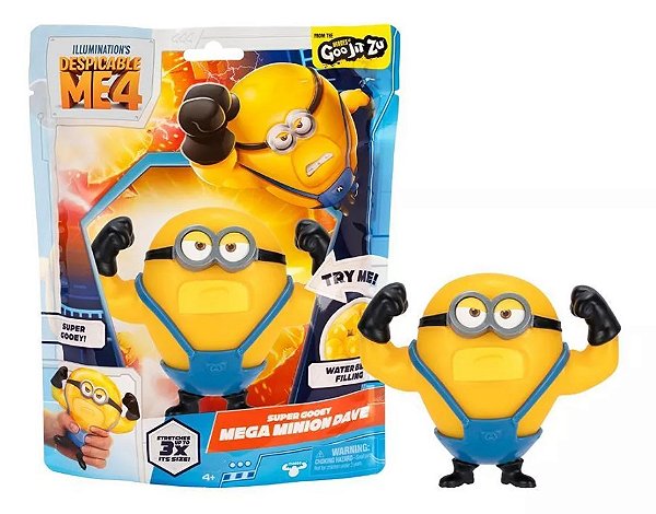 Heroes Of Goo Jit Zu Meu Malvado Favorito 4 Mega Minion Dave