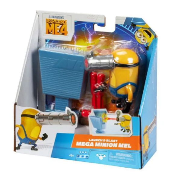Boneco Meu Malvado Favorito 4 Mega Minion Mel 10cm - Candide