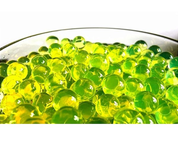 Kit 3 Potes Com 6500 Und Bolinhas de Gel Orbeez - Verde