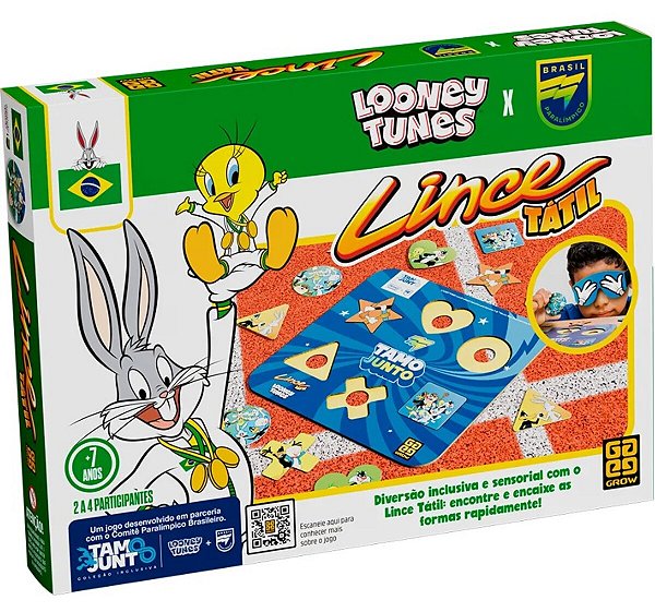 Jogo Lince Tátil CPB e Looney Tunes Grow