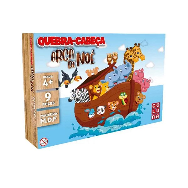 Quebra cabeça Arca de Noe pais e filhos