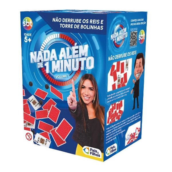 Jogo Nada Além de 1 Minuto Nao Derrube os reis Pais e filhos